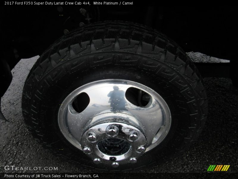 White Platinum / Camel 2017 Ford F350 Super Duty Lariat Crew Cab 4x4
