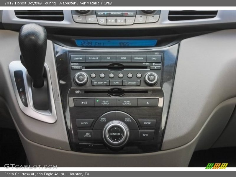 Alabaster Silver Metallic / Gray 2012 Honda Odyssey Touring