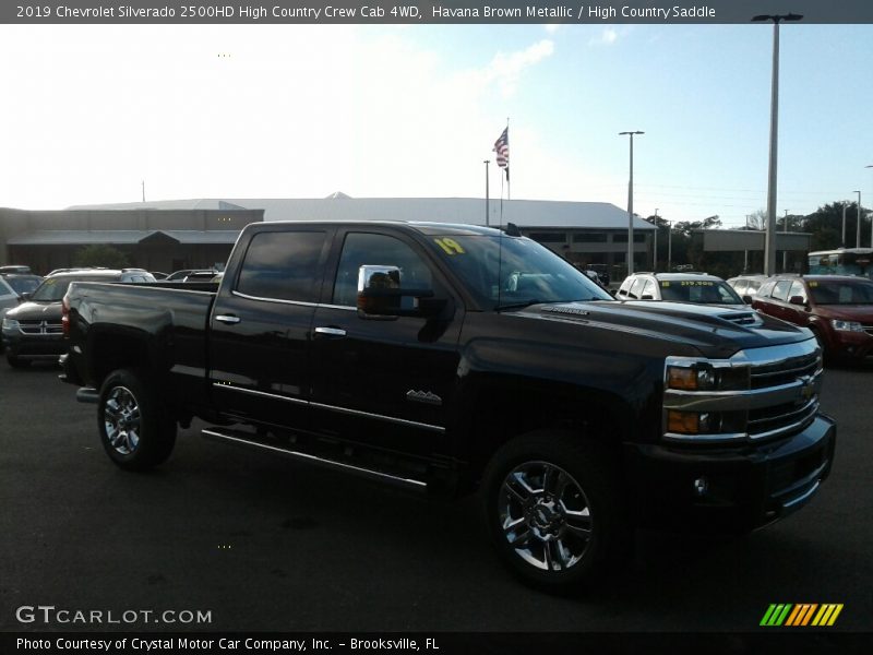 Havana Brown Metallic / High Country Saddle 2019 Chevrolet Silverado 2500HD High Country Crew Cab 4WD