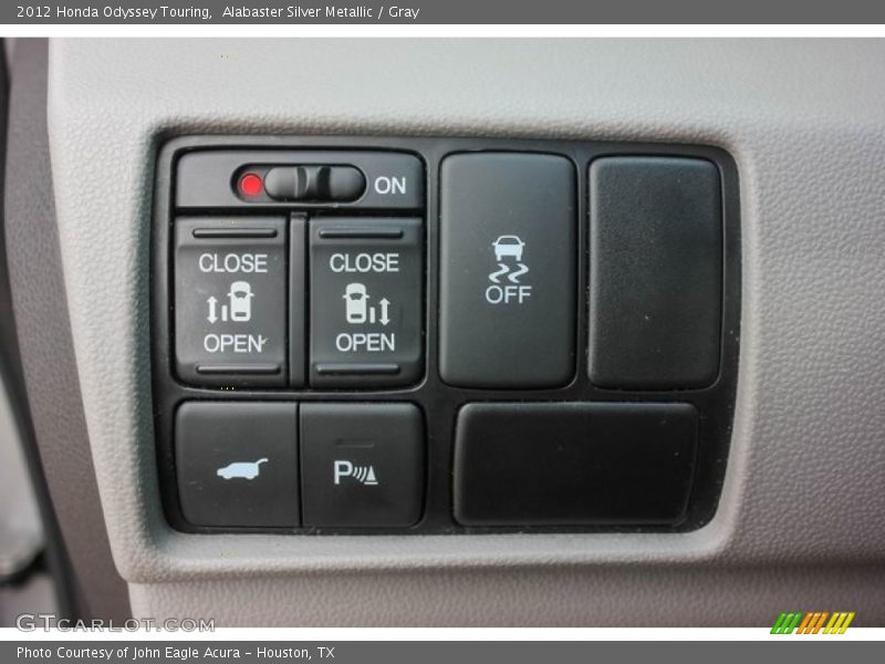 Alabaster Silver Metallic / Gray 2012 Honda Odyssey Touring