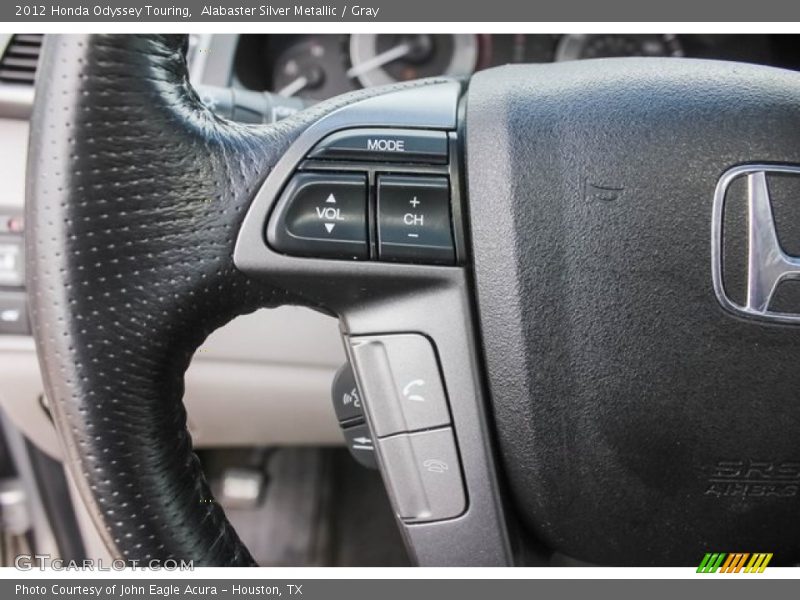 Alabaster Silver Metallic / Gray 2012 Honda Odyssey Touring
