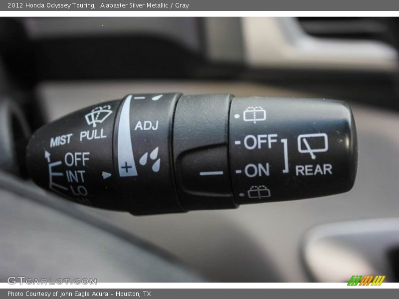 Alabaster Silver Metallic / Gray 2012 Honda Odyssey Touring
