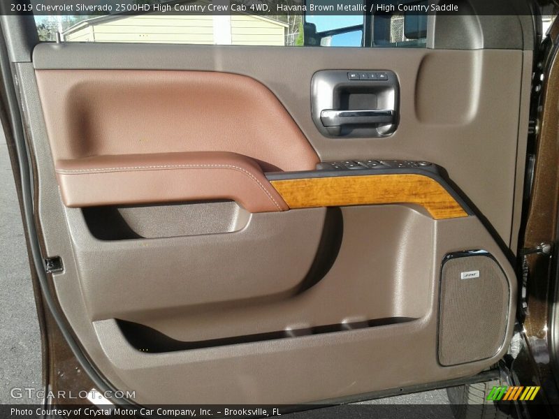 Havana Brown Metallic / High Country Saddle 2019 Chevrolet Silverado 2500HD High Country Crew Cab 4WD
