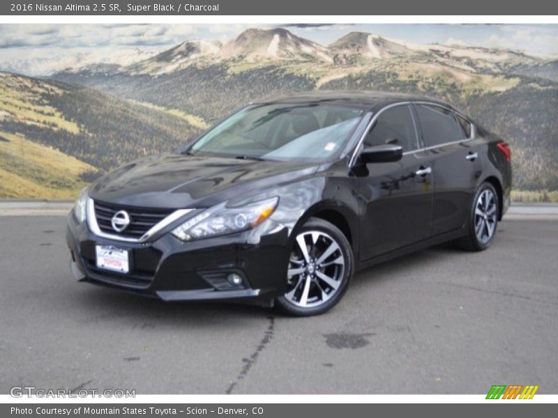 Super Black / Charcoal 2016 Nissan Altima 2.5 SR