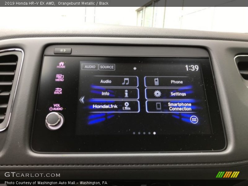 Orangeburst Metallic / Black 2019 Honda HR-V EX AWD