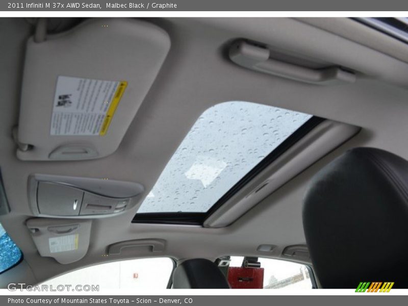 Malbec Black / Graphite 2011 Infiniti M 37x AWD Sedan