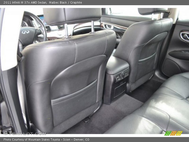 Malbec Black / Graphite 2011 Infiniti M 37x AWD Sedan
