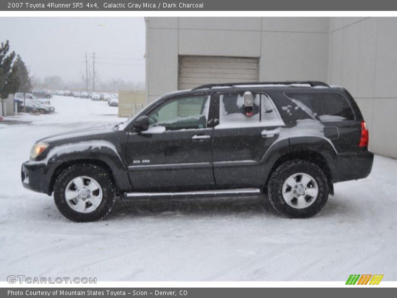 Galactic Gray Mica / Dark Charcoal 2007 Toyota 4Runner SR5 4x4
