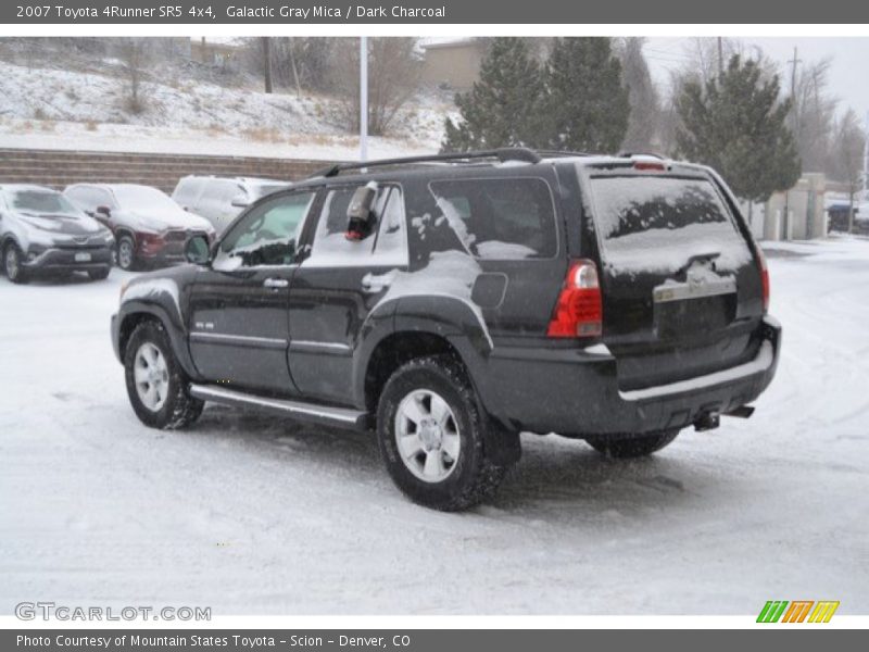 Galactic Gray Mica / Dark Charcoal 2007 Toyota 4Runner SR5 4x4