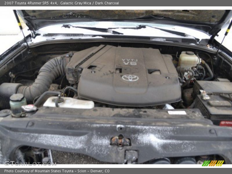 Galactic Gray Mica / Dark Charcoal 2007 Toyota 4Runner SR5 4x4