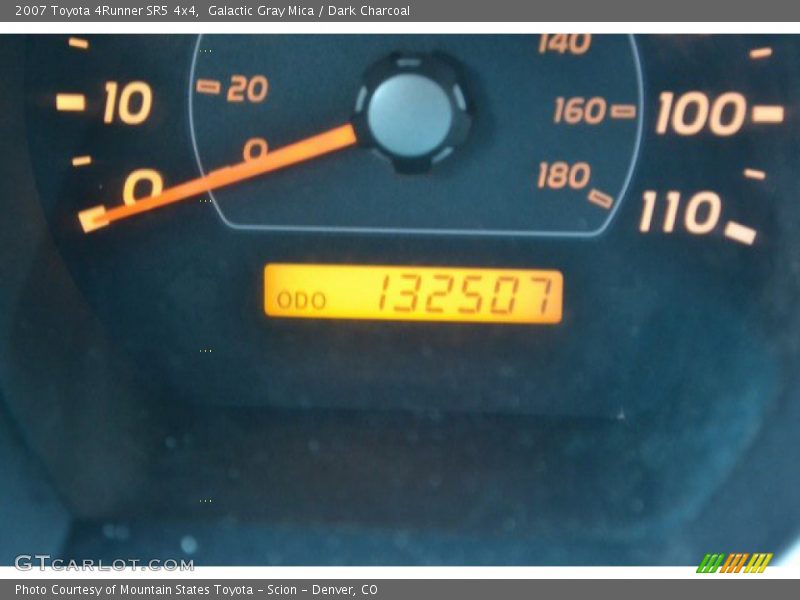 Galactic Gray Mica / Dark Charcoal 2007 Toyota 4Runner SR5 4x4