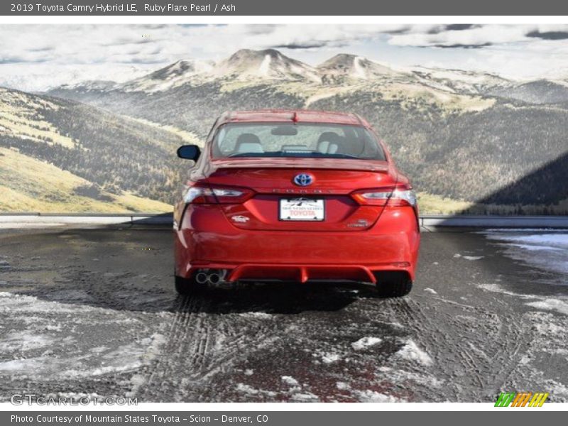 Ruby Flare Pearl / Ash 2019 Toyota Camry Hybrid LE