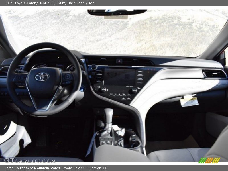 Ruby Flare Pearl / Ash 2019 Toyota Camry Hybrid LE