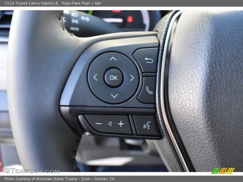 Ruby Flare Pearl / Ash 2019 Toyota Camry Hybrid LE