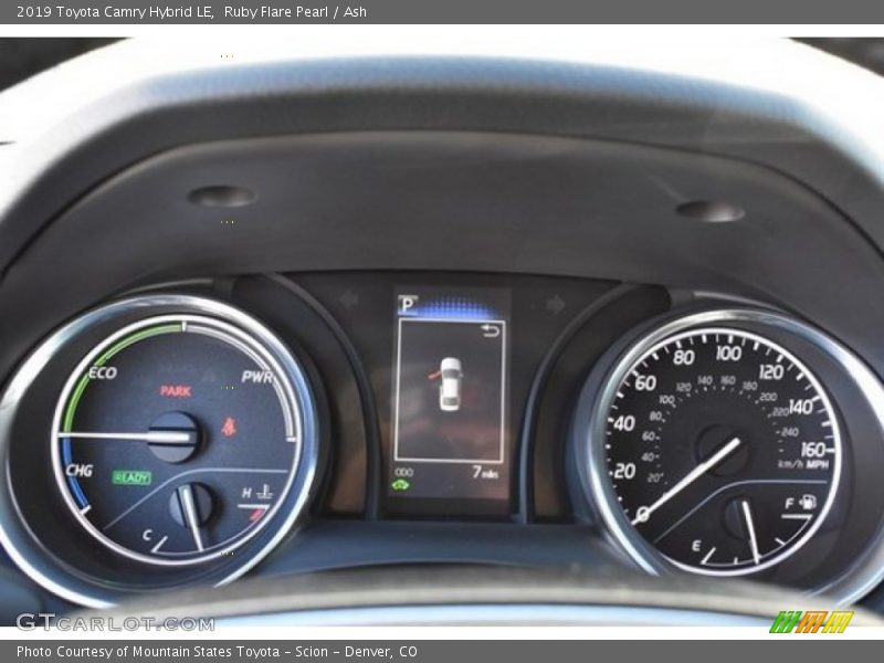 Ruby Flare Pearl / Ash 2019 Toyota Camry Hybrid LE