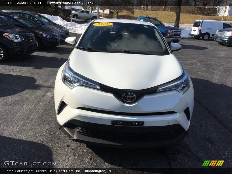 Blizzard White Pearl / Black 2018 Toyota C-HR XLE