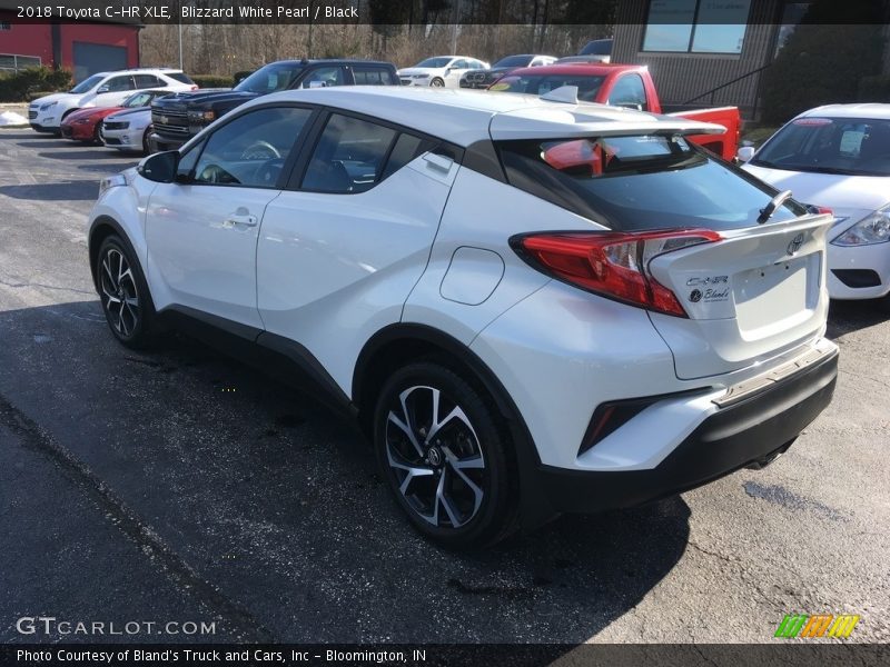 Blizzard White Pearl / Black 2018 Toyota C-HR XLE