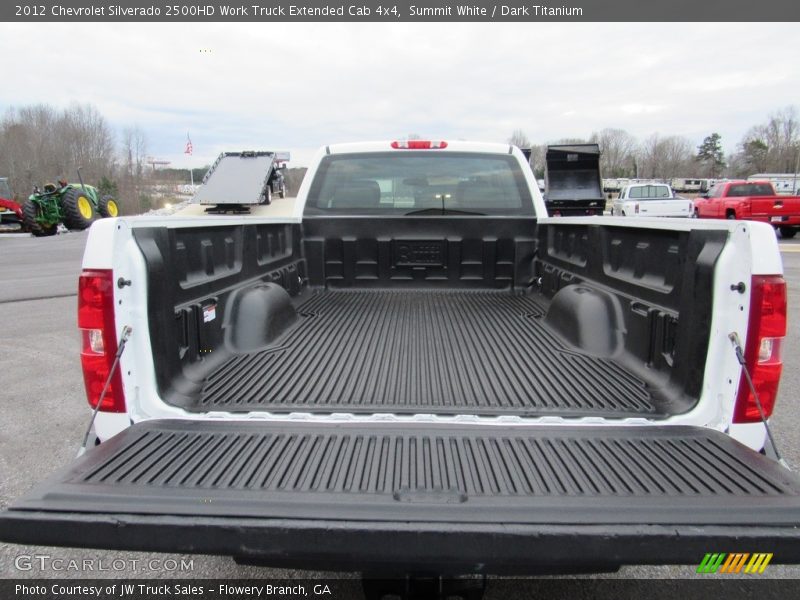 Summit White / Dark Titanium 2012 Chevrolet Silverado 2500HD Work Truck Extended Cab 4x4