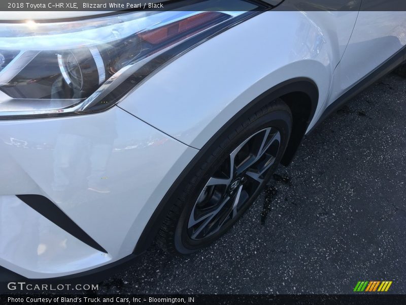 Blizzard White Pearl / Black 2018 Toyota C-HR XLE