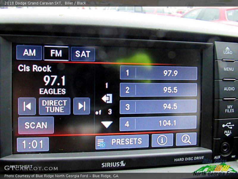 Billet / Black 2018 Dodge Grand Caravan SXT