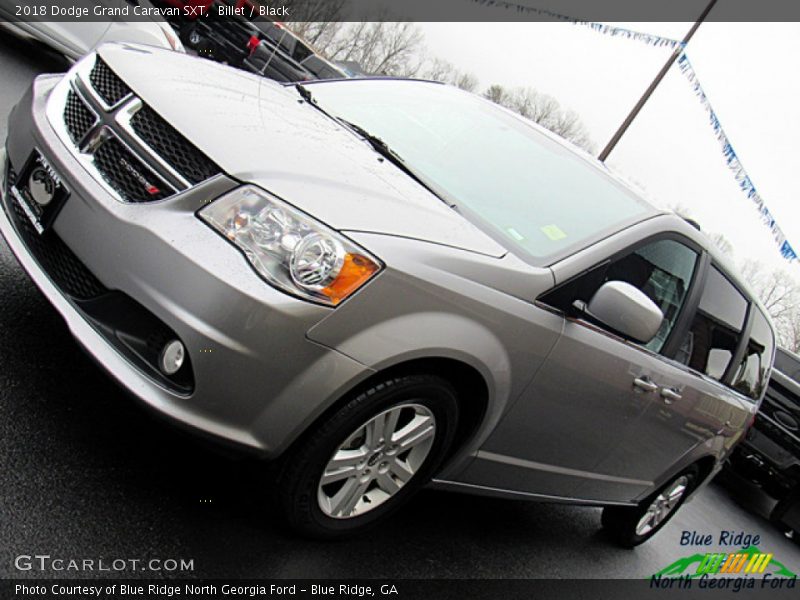 Billet / Black 2018 Dodge Grand Caravan SXT