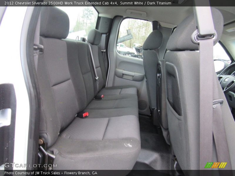 Summit White / Dark Titanium 2012 Chevrolet Silverado 2500HD Work Truck Extended Cab 4x4