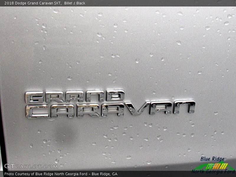 Billet / Black 2018 Dodge Grand Caravan SXT