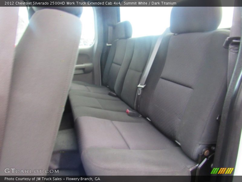 Summit White / Dark Titanium 2012 Chevrolet Silverado 2500HD Work Truck Extended Cab 4x4