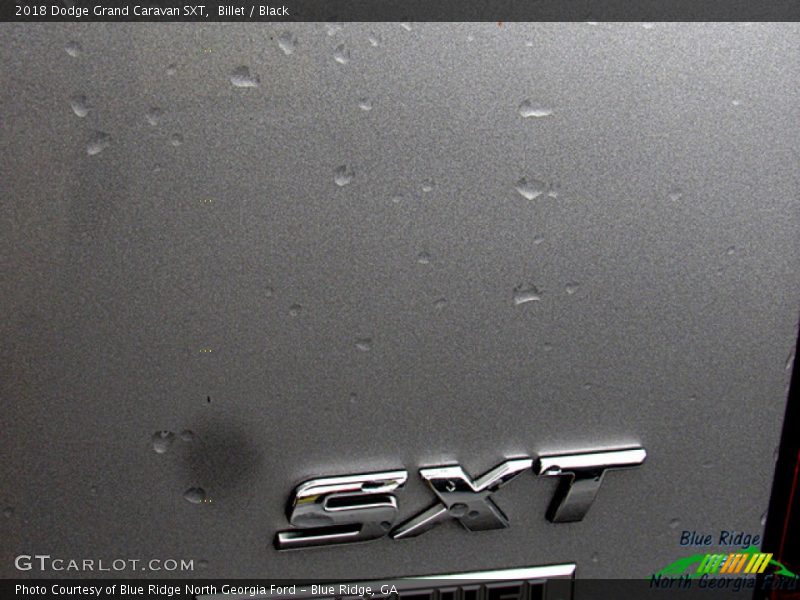 Billet / Black 2018 Dodge Grand Caravan SXT