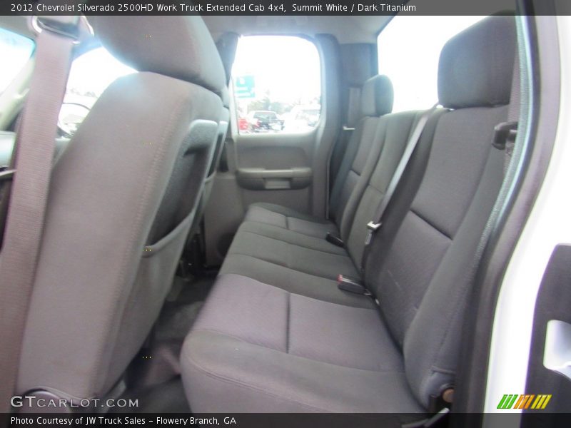 Summit White / Dark Titanium 2012 Chevrolet Silverado 2500HD Work Truck Extended Cab 4x4