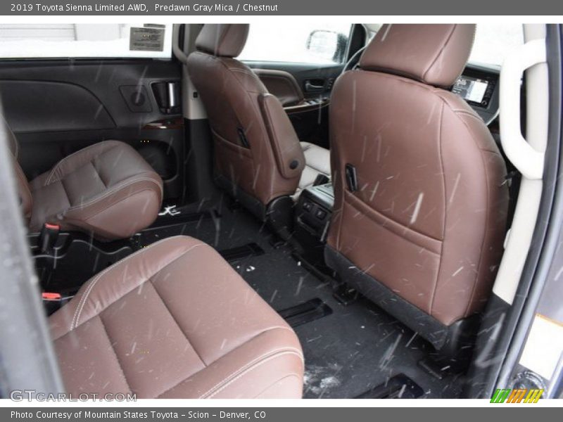 Predawn Gray Mica / Chestnut 2019 Toyota Sienna Limited AWD