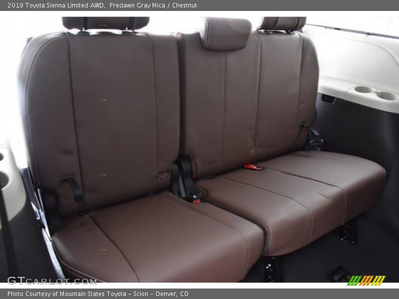 Predawn Gray Mica / Chestnut 2019 Toyota Sienna Limited AWD