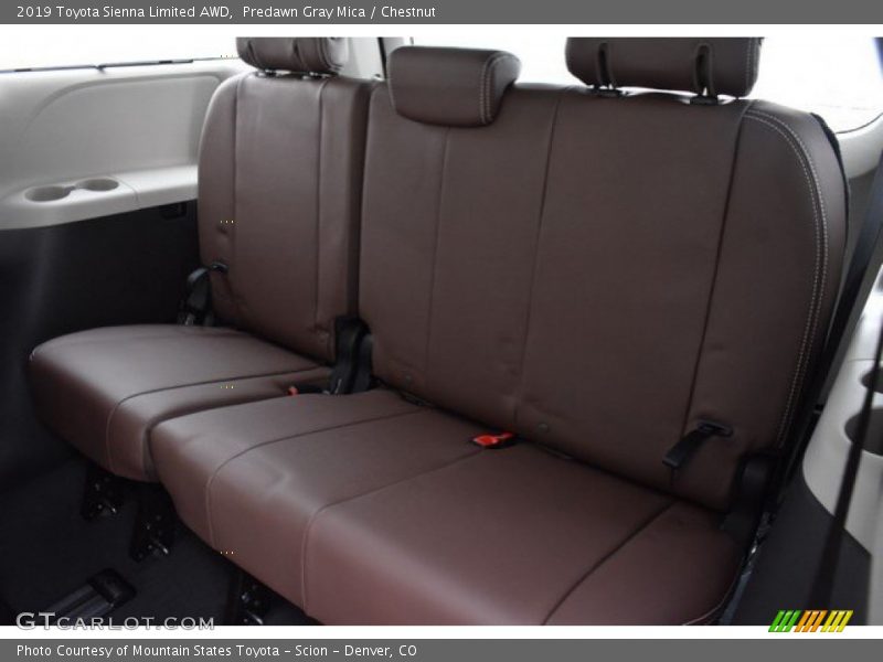 Predawn Gray Mica / Chestnut 2019 Toyota Sienna Limited AWD
