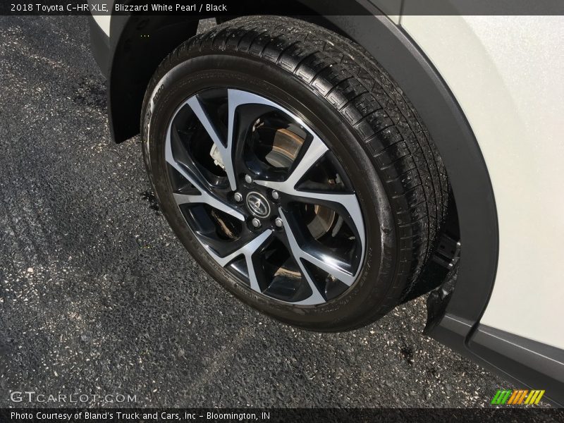 Blizzard White Pearl / Black 2018 Toyota C-HR XLE