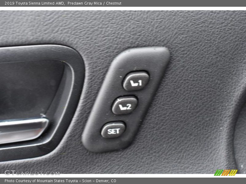 Predawn Gray Mica / Chestnut 2019 Toyota Sienna Limited AWD