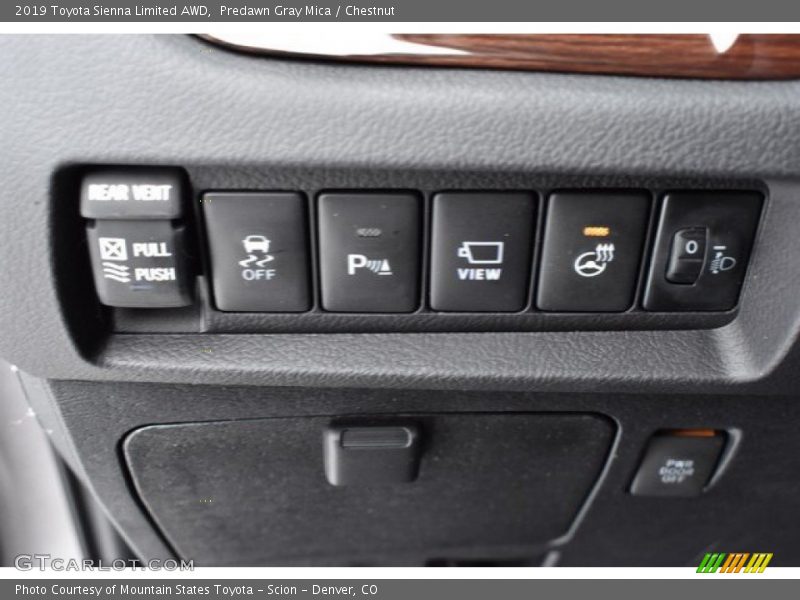 Predawn Gray Mica / Chestnut 2019 Toyota Sienna Limited AWD