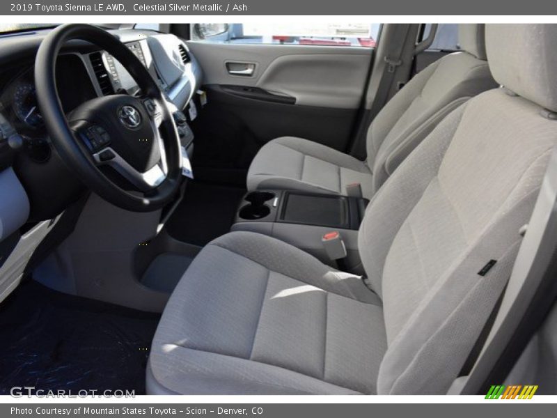 Celestial Silver Metallic / Ash 2019 Toyota Sienna LE AWD