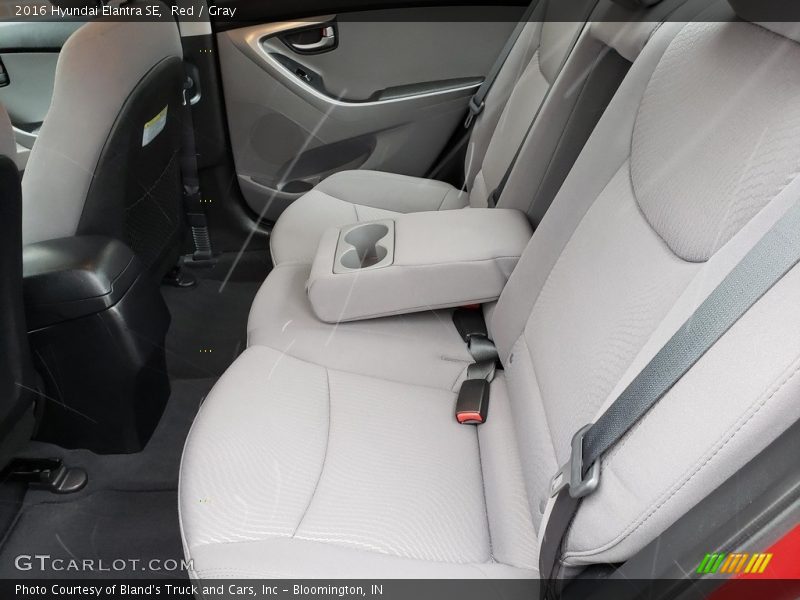 Red / Gray 2016 Hyundai Elantra SE