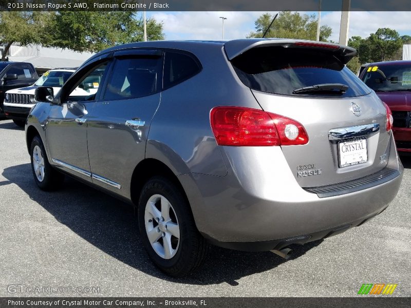 Platinum Graphite / Black 2013 Nissan Rogue S AWD