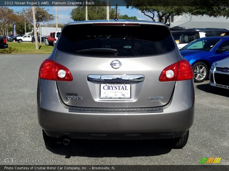 Platinum Graphite / Black 2013 Nissan Rogue S AWD