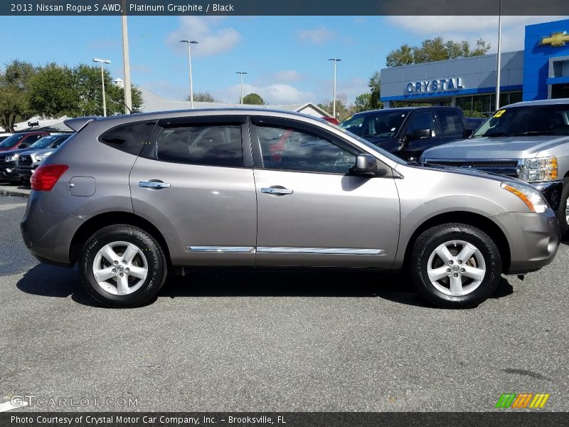 Platinum Graphite / Black 2013 Nissan Rogue S AWD