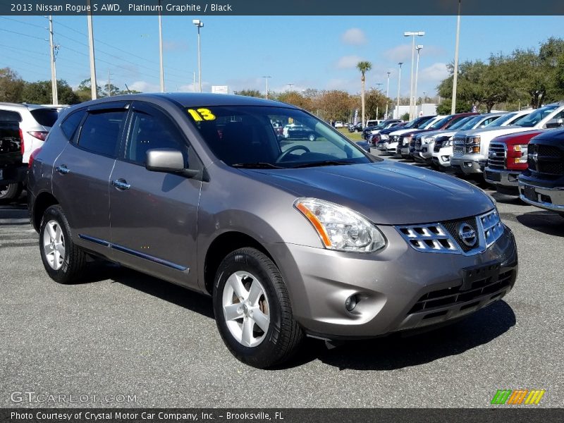 Platinum Graphite / Black 2013 Nissan Rogue S AWD