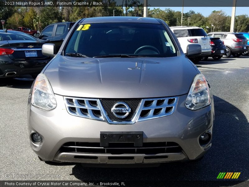 Platinum Graphite / Black 2013 Nissan Rogue S AWD