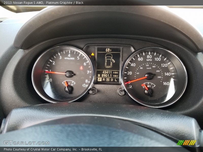 Platinum Graphite / Black 2013 Nissan Rogue S AWD