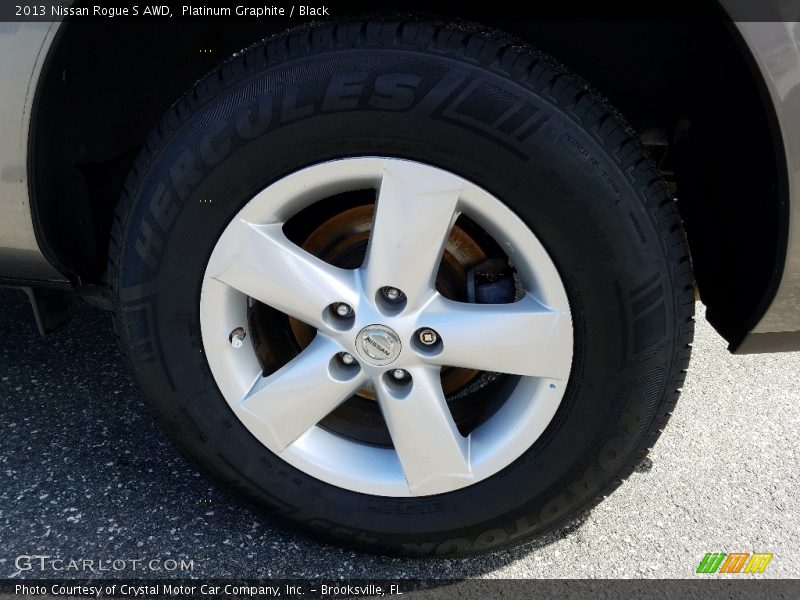 Platinum Graphite / Black 2013 Nissan Rogue S AWD