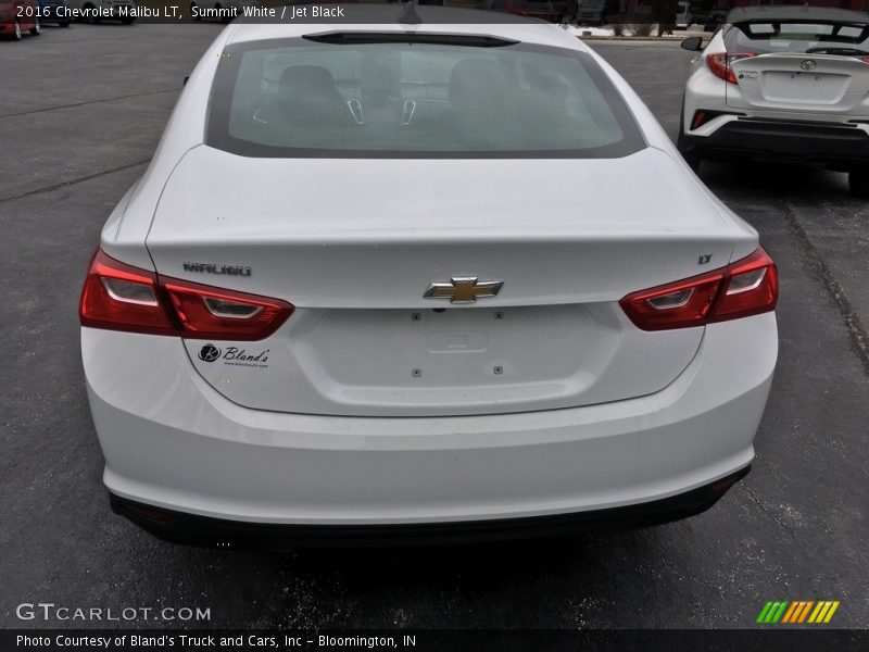 Summit White / Jet Black 2016 Chevrolet Malibu LT