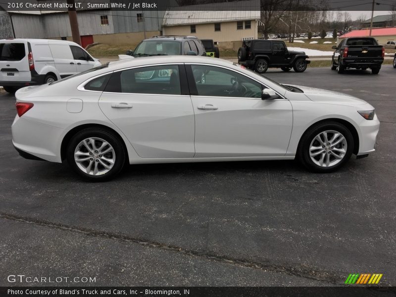Summit White / Jet Black 2016 Chevrolet Malibu LT