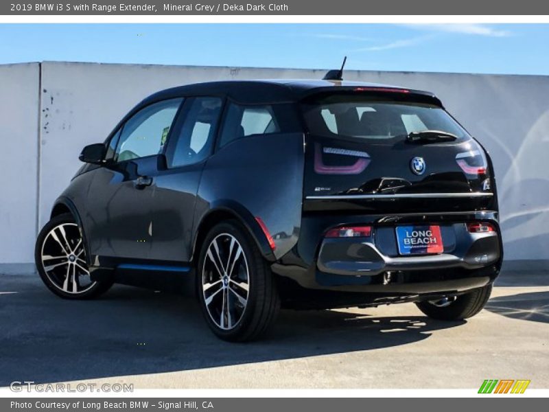 Mineral Grey / Deka Dark Cloth 2019 BMW i3 S with Range Extender