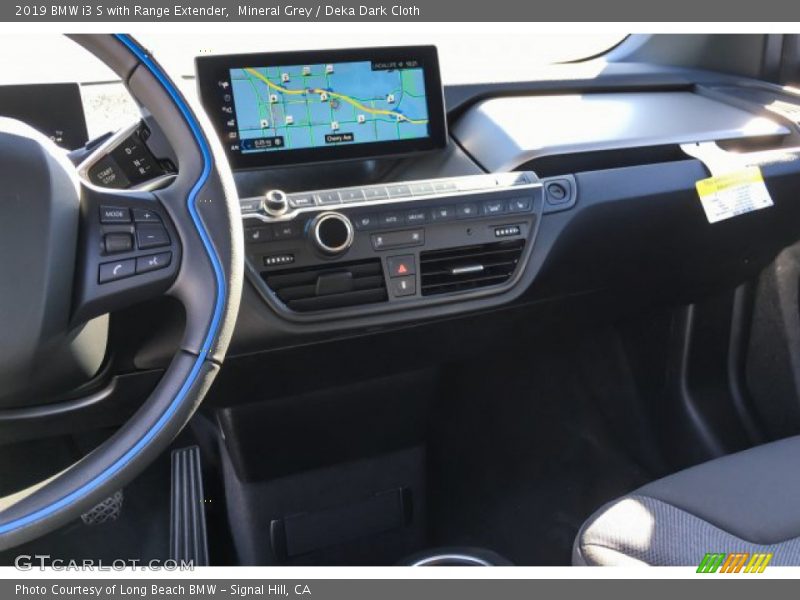 Mineral Grey / Deka Dark Cloth 2019 BMW i3 S with Range Extender