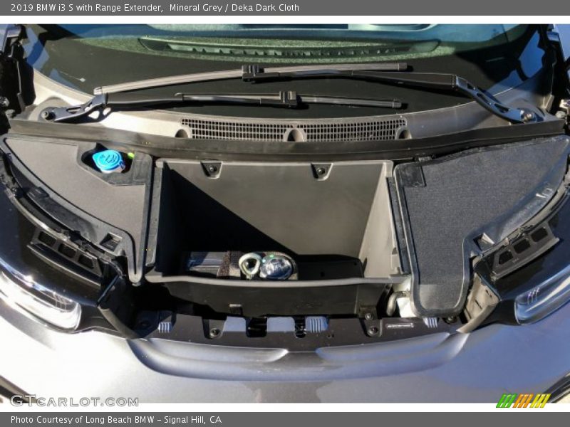 Mineral Grey / Deka Dark Cloth 2019 BMW i3 S with Range Extender